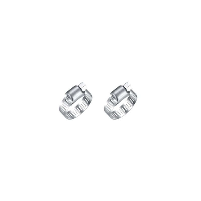 American Clamp 13-25mm with Stainless Ring 2 Pcs