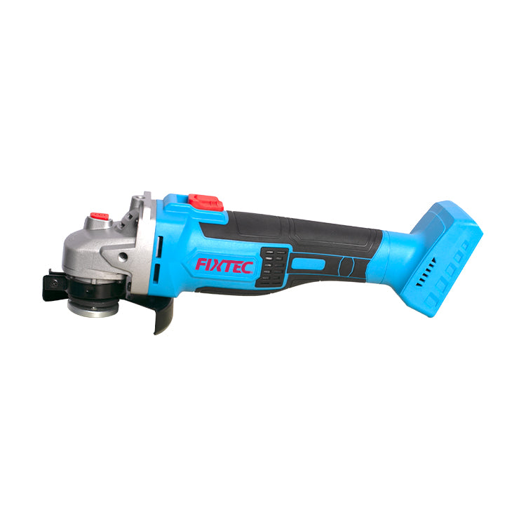 Fixtec 20V акумулаторска угаона брусилица без четкица са 2x4.0Ah батерије - бежична