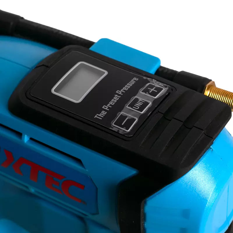 Fixtec 20V Cordless Air Pump with Digital Pressure Preset