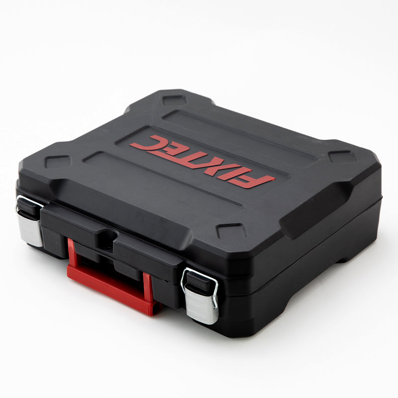 Fixtec 12V Cordless Drill Kit with 60-Piece Accessory Set