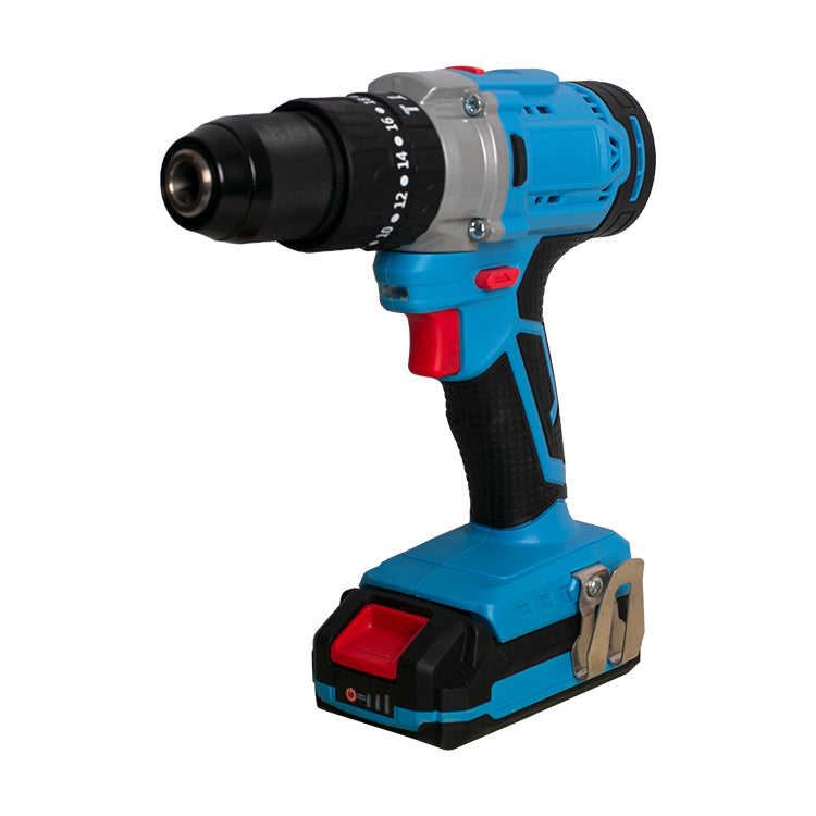 Fixtec 20V Cordless Impact Drill with 2x2000mAh Batteries