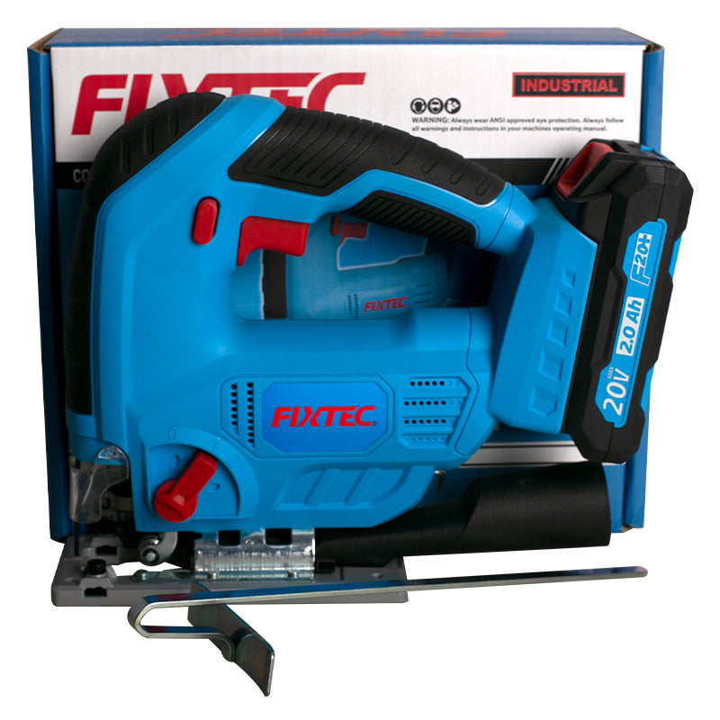 Fixtec 20V Cordless Jigsaw with Pendulum and LED Light