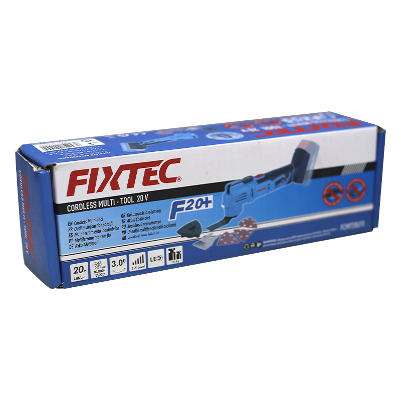 Fixtec 20V Cordless Multi Tool with LED Light