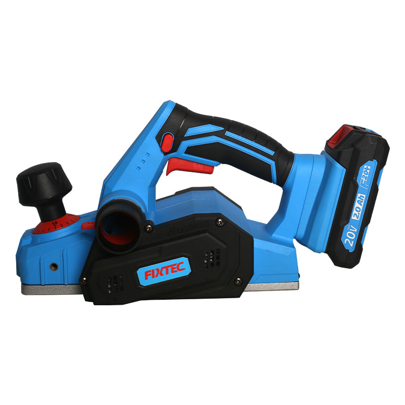 Fixtec 20V Cordless Brushless Planer with 82mm Planing Width