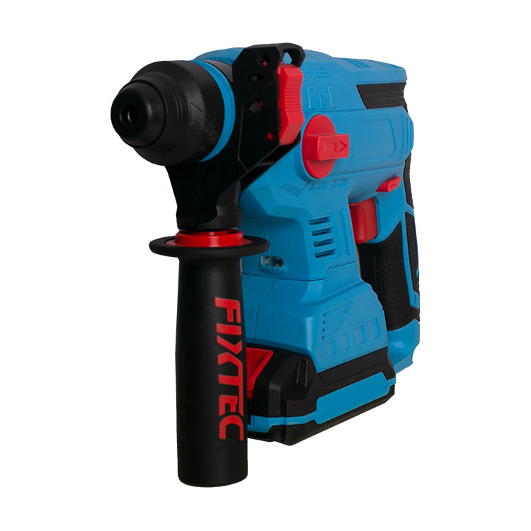 Fixtec 20V Cordless Brushless Rotary Hammer with 2x4.0Ah Li-Ion Batteries