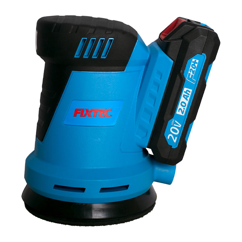 Fixtec 20V Cordless Random Orbit Sander with 125mm Disc
