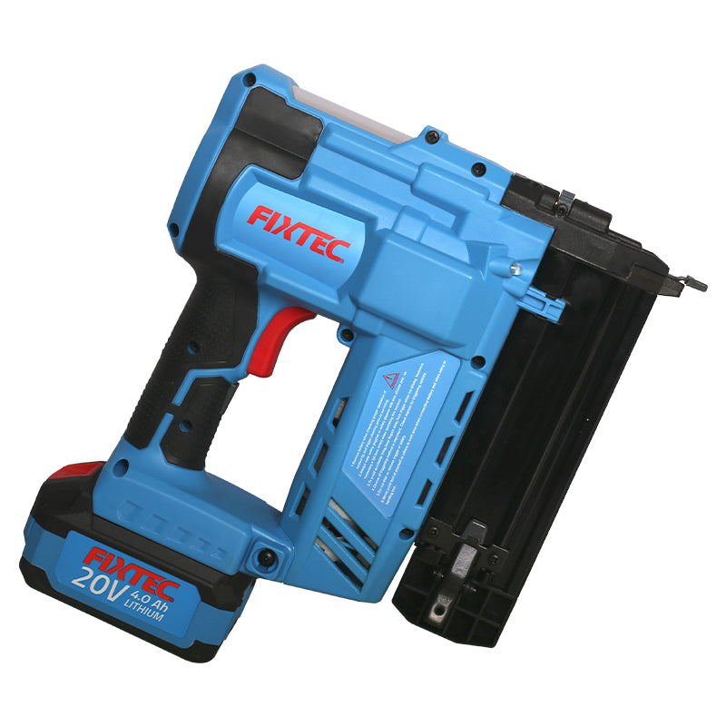 Fixtec 20V Cordless Nailer/Stapler Bare Tool with 50mm Nail Capacity