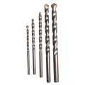 Fixtec 5pcs Masonry Drill Bits Set 4-10mm in double blister packaging