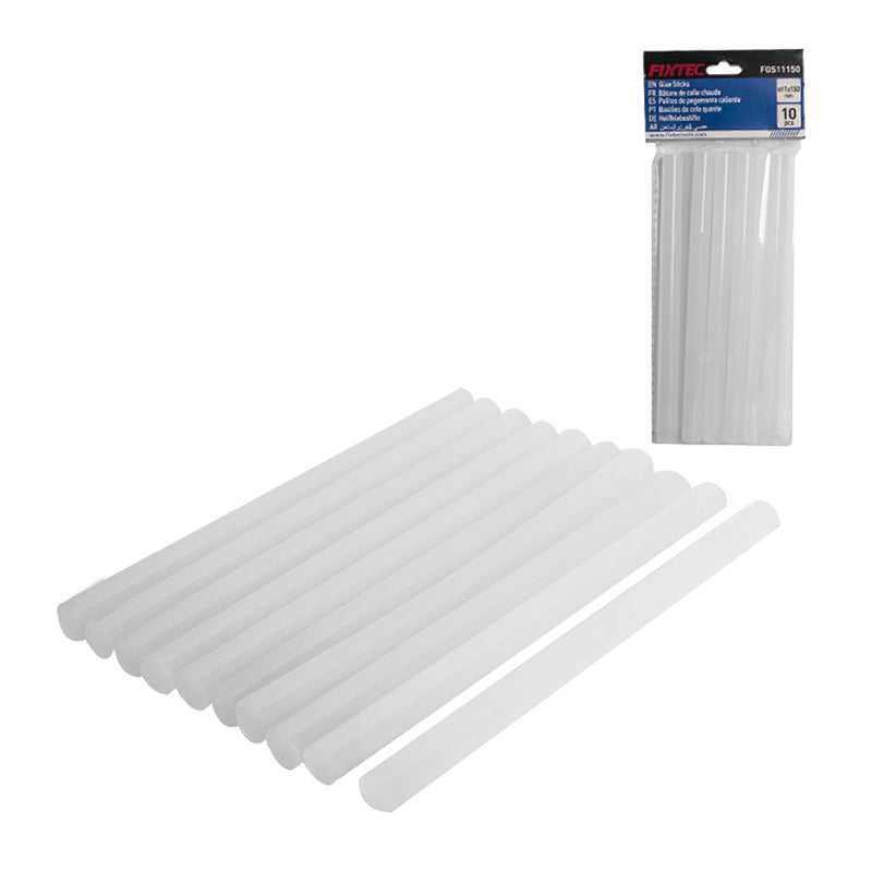 Fixtec Professional Glue Sticks 11x150mm 10 Pack