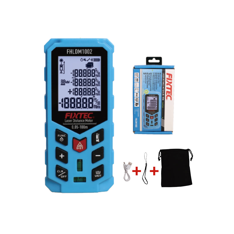 Laser Distance Meter 100m with 99 Groups Memory - Wireless