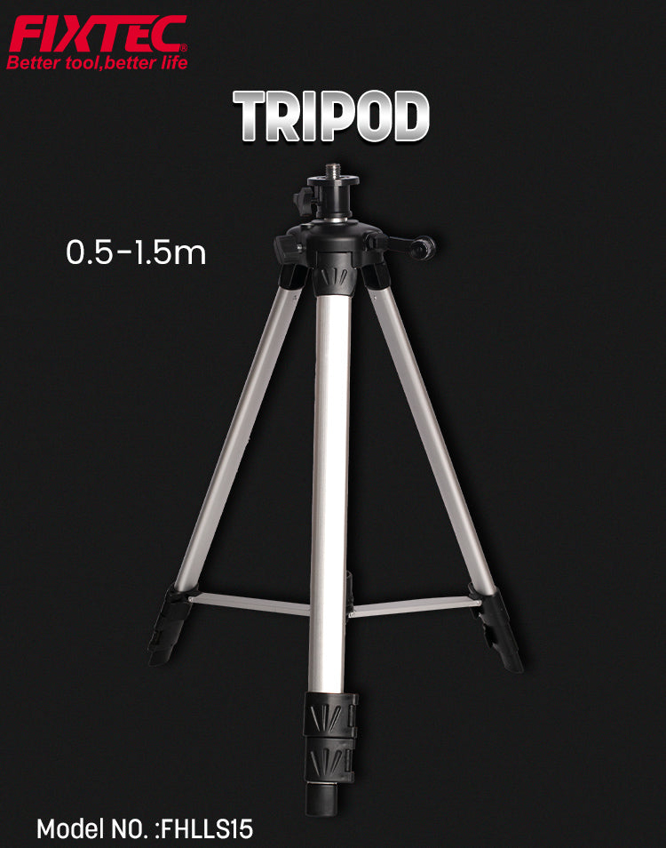 Adjustable Tripod 1.5m for Laser Levels - Accessory