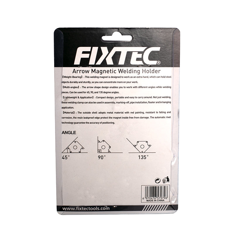 Fixtec 4-Inch Steel Welding Magnetic Holder 50lbs