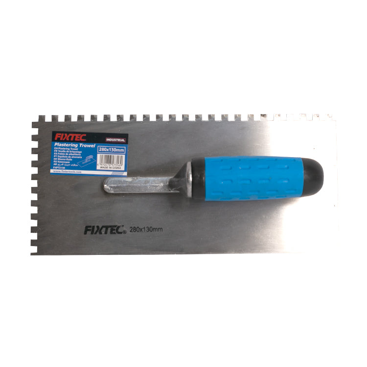 Fixtec Carbon Steel Putty Knife 280x130mm with 0.7mm Thickness