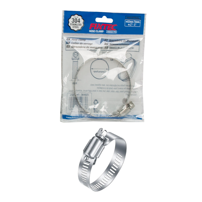 American Clamp 52-76mm with M8 Nut 1 piece