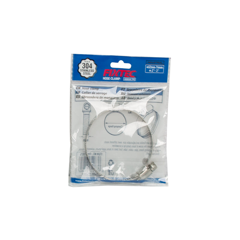 American Clamp 52-76mm with M8 Nut 1 piece