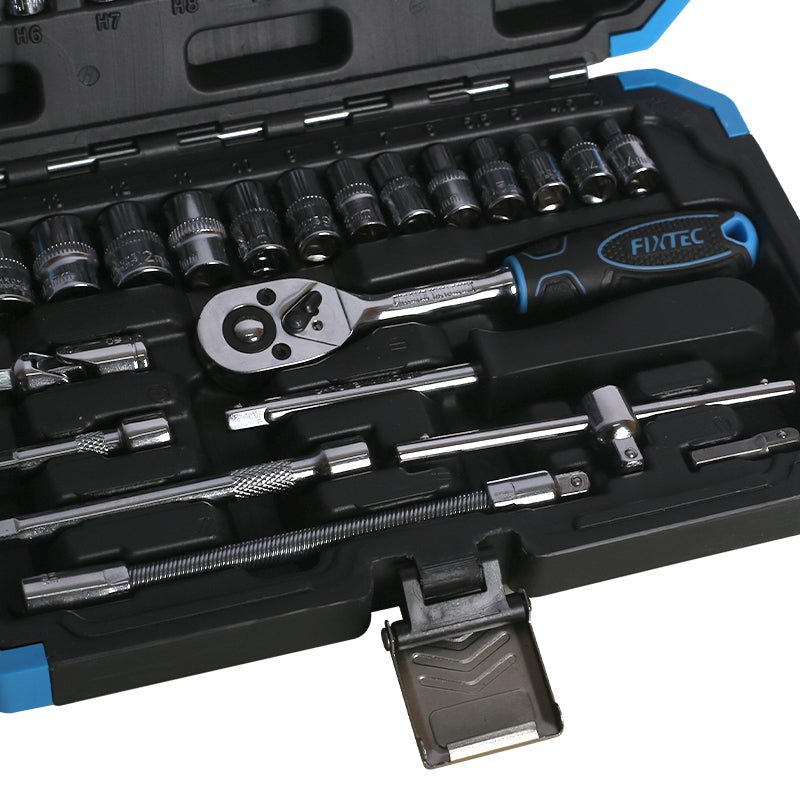 46-Piece CRV Car Repair Tool Kit
