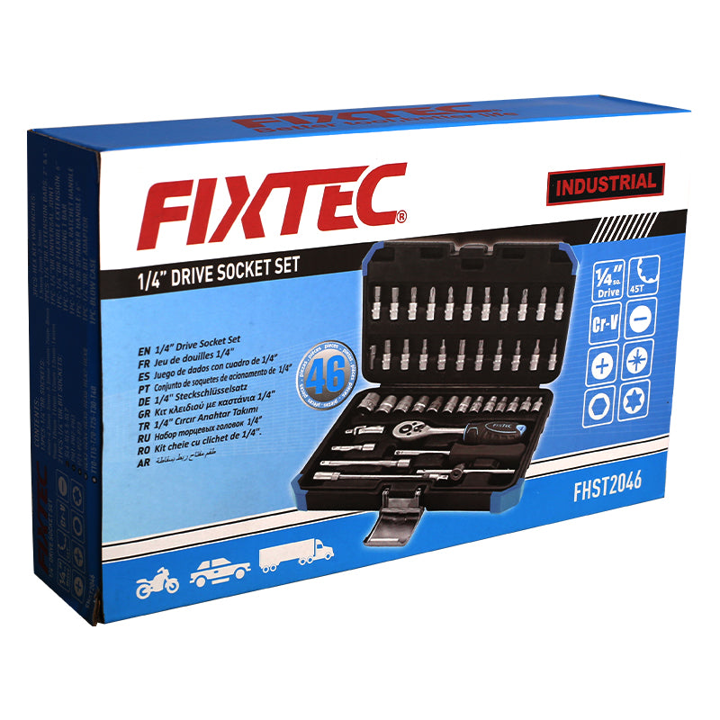 46-Piece CRV Car Repair Tool Kit