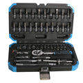 Fixtec 46-Piece CRV Car Repair Tool Kit FHST2046