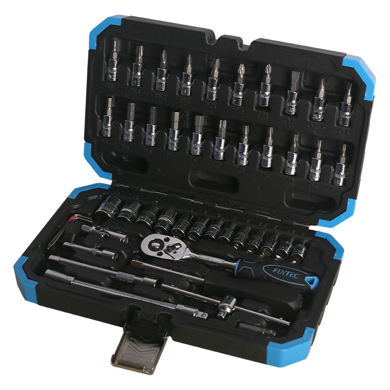 46-Piece CRV Car Repair Tool Kit