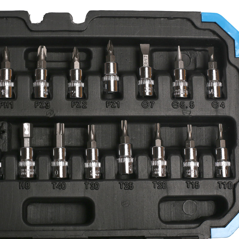 46-Piece CRV Car Repair Tool Kit