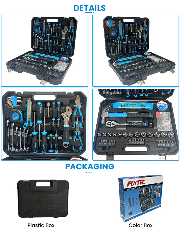 Tool Set 234 Pieces with Plastic Box