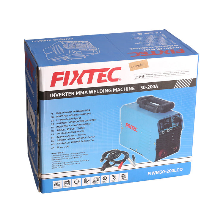Inverter MMA Welding Machine 200A with LCD Screen - Cable