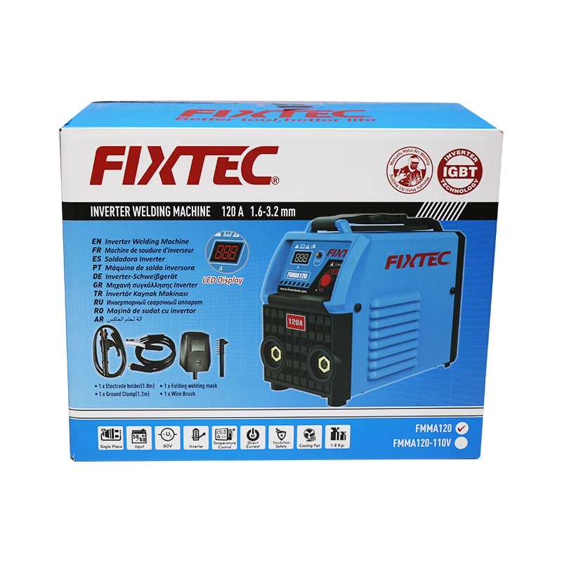 Inverter MMA Welding Machine 220V 120A with LED Display - Cable