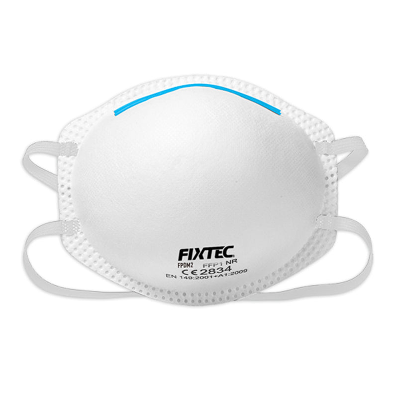 Set of 3 FFP1 NR Protective Dust Masks with Adjustable Clip
