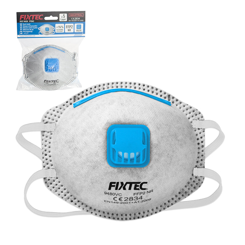 FFP2 NR Dust Mask with Valve and Activated Carbon