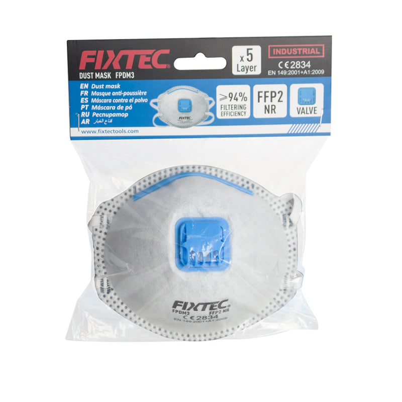 FFP2 NR Dust Mask with Valve and Activated Carbon