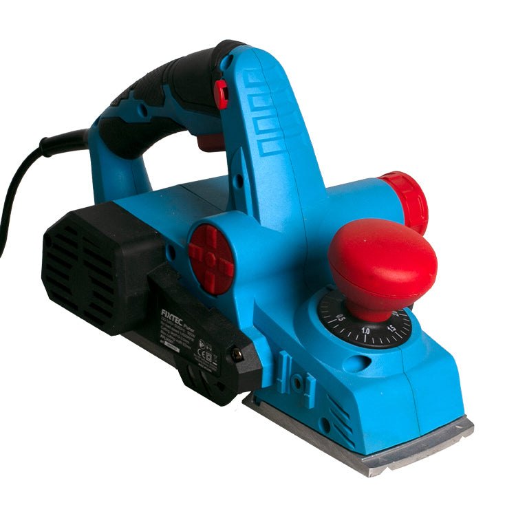 Fixtec 900W Electric Planer with Aluminum Base - Cable