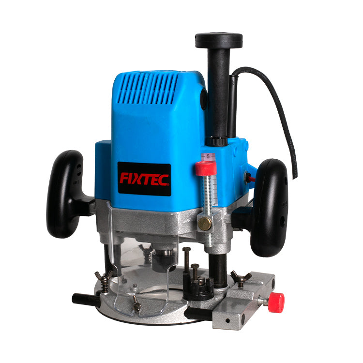 Fixtec 1800W Electric Router with 12/8/6mm Collets - Cable