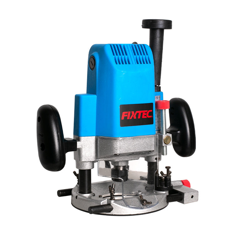 Fixtec 1800W Electric Router with 12/8/6mm Collets - Cable