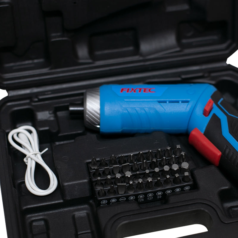 Fixtec 4V Cordless Screwdriver with 1500mAh Lithium Battery